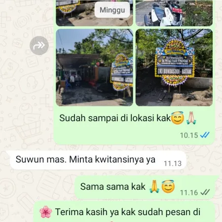 Pengiriman Papan Bunga Duka Rawa Barat