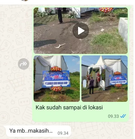 Pengiriman Karangan Bunga Rawa Barat