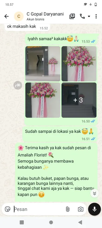Pengiriman Karangan Bunga Rawa Barat