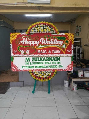 Papan Bunga di Rawa Barat