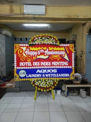 Papan Bunga di Rawa Barat